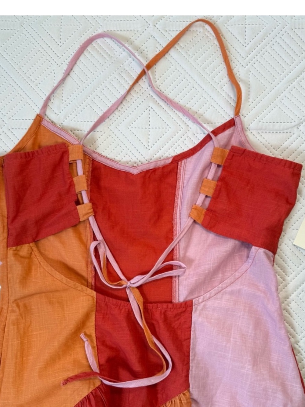 NWT! Anthropologie Celandine Sleeveless Drop-Waist Midi Dress 🦢 🪀 - Picture 4 of 4